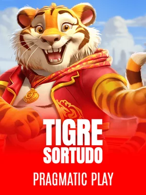 Tigre Sortudo, capa do jogo na vitrine da Borawin